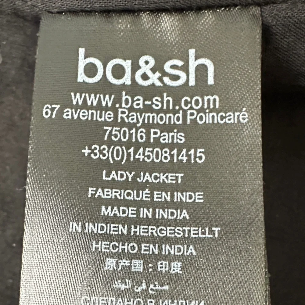 Ba&sh Clevie Sleeveless Jacket Women’s Size 2 - Picture 4 of 16